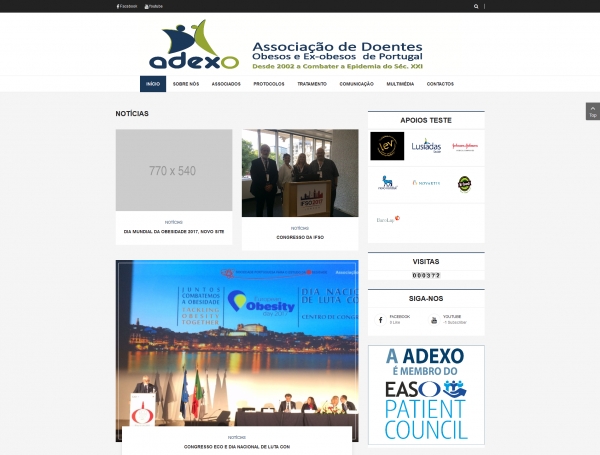 Dia Mundial da Obesidade 2017, Novo Site